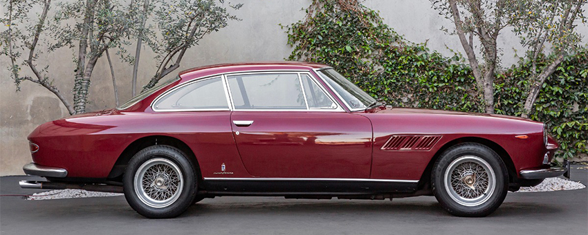1965 Ferrari 330GT 2+2 Series II 5-Speed side view