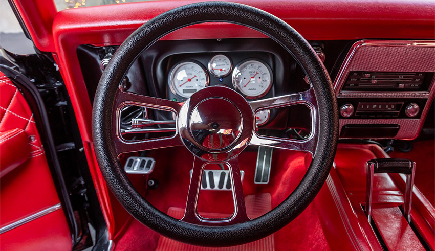 1968 Chevrolet Camaro RS Pro Touring interior