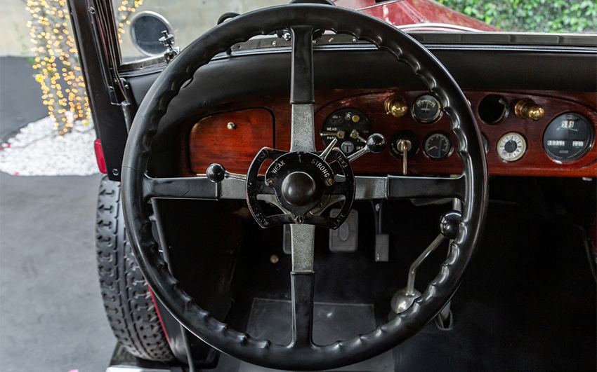 1929 Rolls-Royce Phantom P1 interior