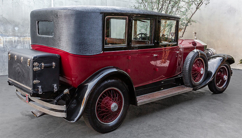 1929 Rolls-Royce Phantom P1 rear view
