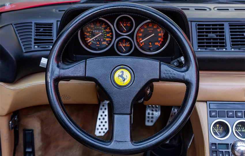 1994 Ferrari 348 Spider interior