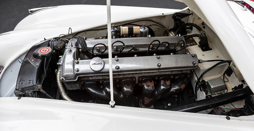 1952 Jaguar XK120 Roadster engine