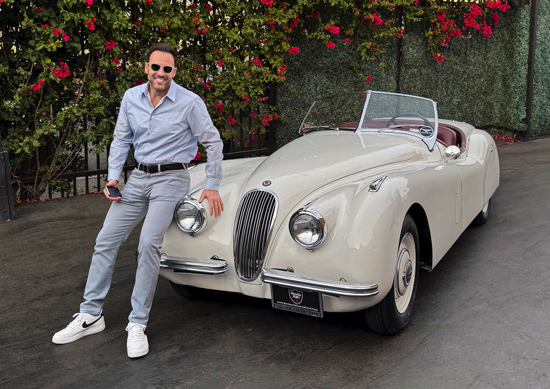 Jaguar XK120 buyer Alex Manos