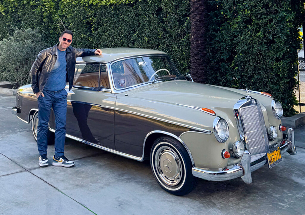 Mercedes 220 SE Coupe buyer Alex Manos