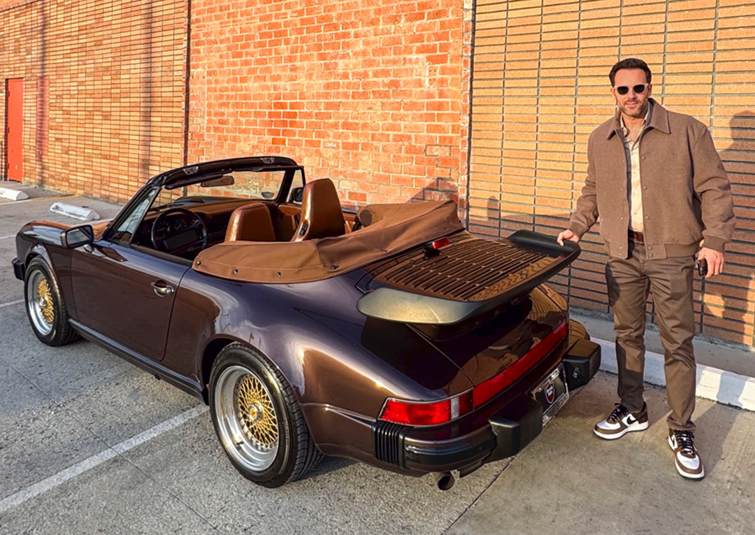 Porsche Cabriolet buyer Alex Manos
