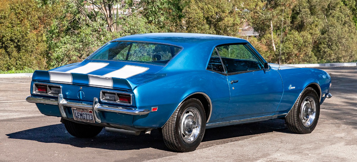1968 Chevrolet Camaro Z28 4-Speed rear view