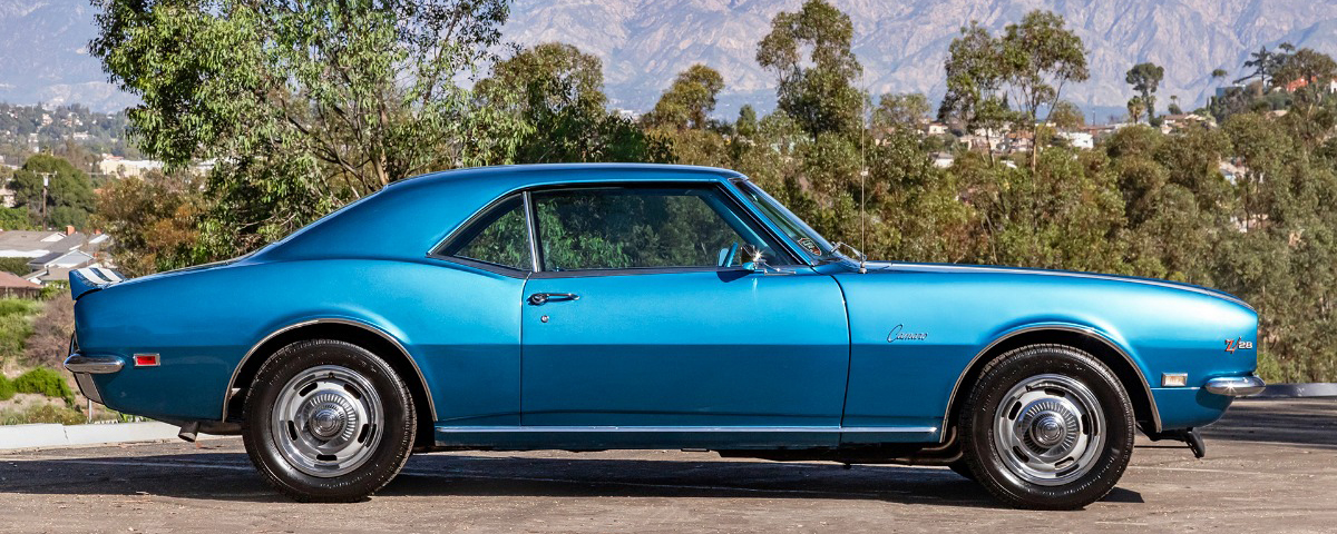 1968 Chevrolet Camaro Z28 4-Speed side view