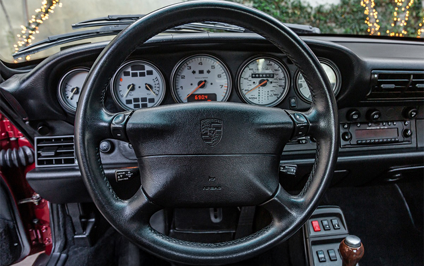 1997 Porsche 993 Carrera S Coupe interior