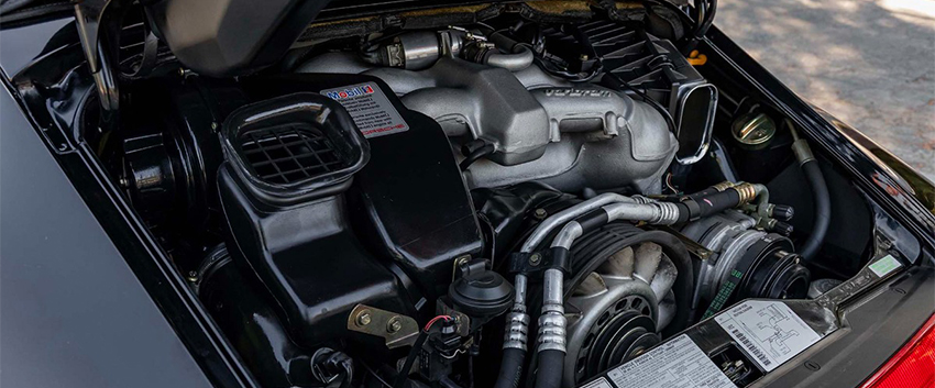 1998 Porsche 993 Cabriolet 6-Speed engine