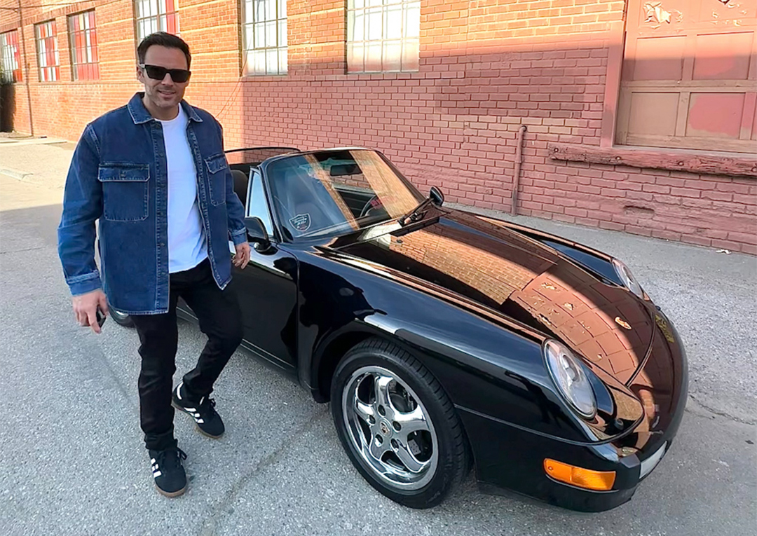 Porsche 993 Cabriolet buyer Alex Manos
