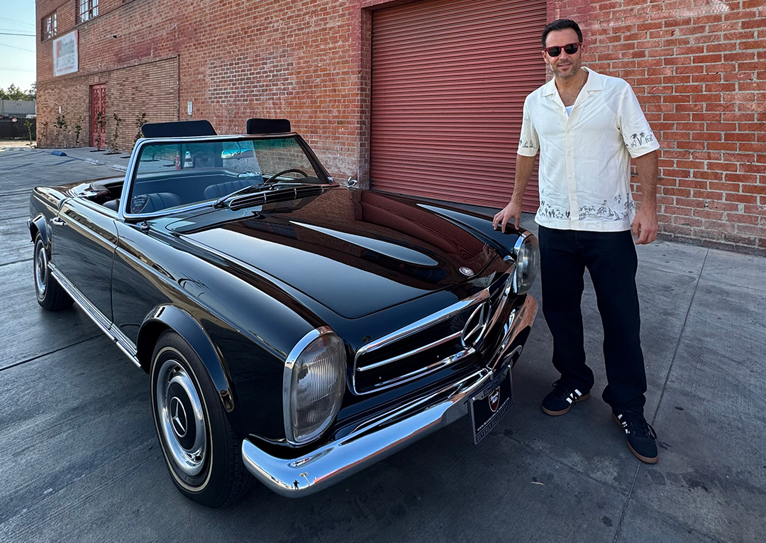 1966 Mercedes 230SL buyer Alex Manos