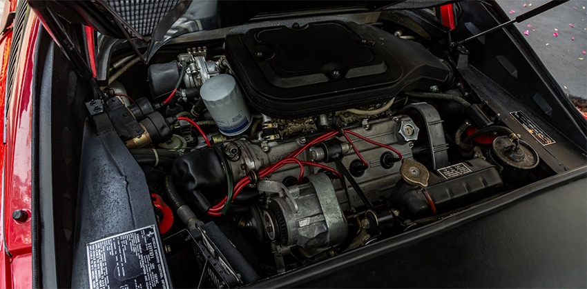 1979 Ferrari 308GTS engine