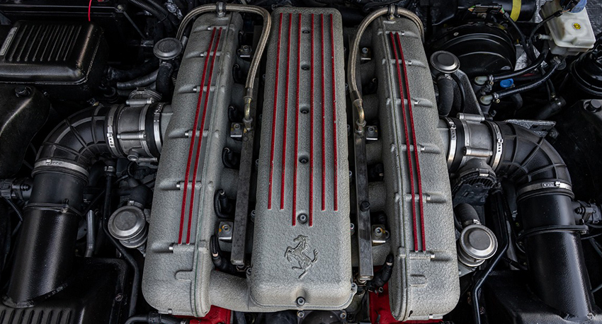 2002 Ferrari 575M Maranello engine