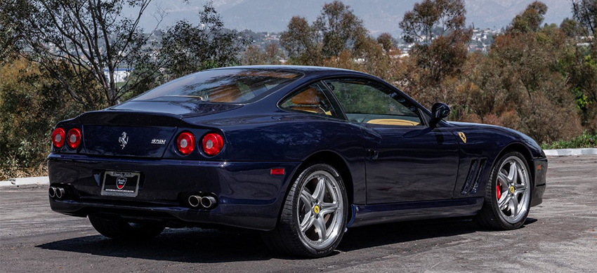 2002 Ferrari 575M Maranello rear view