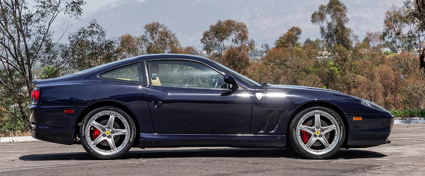 2002 Ferrari 575M Maranello side view