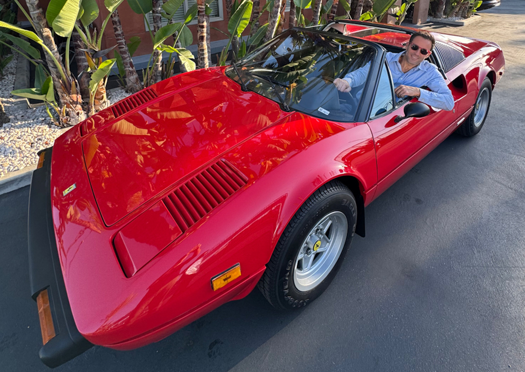 Ferrari 308 GTS buyer Alex Manos