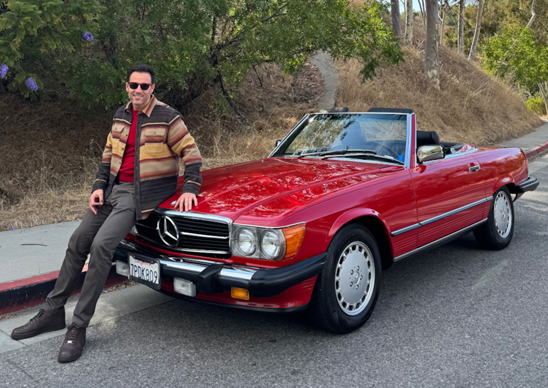 Mercedes 560SL buyer Alex Manos