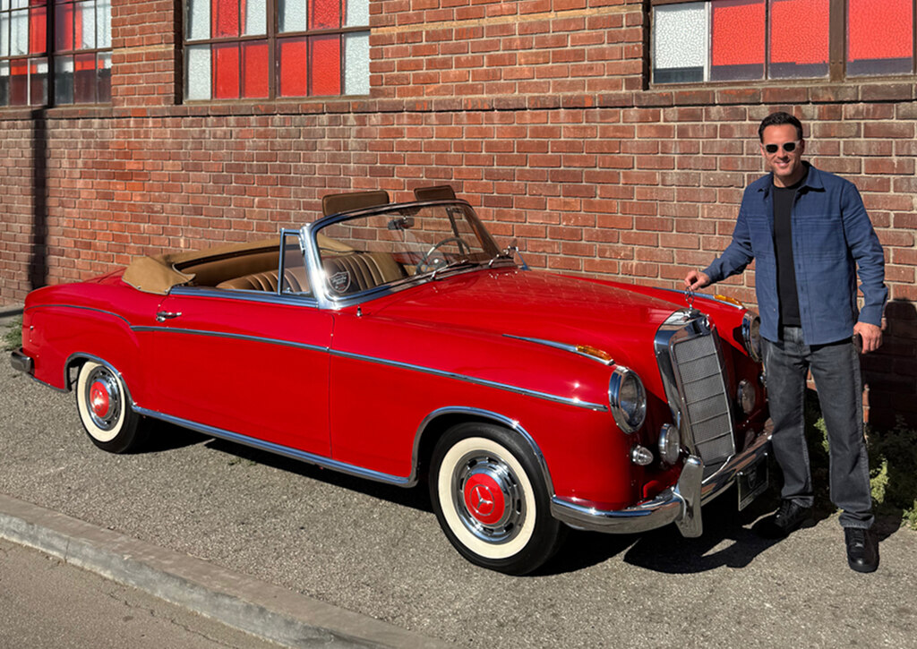 1960 Mercedes-Benz 220SE Cabriolet buyer Alex Manos