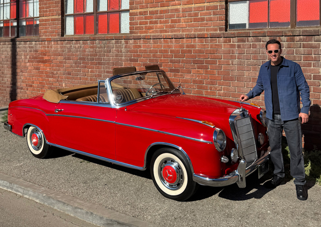 1960 Mercedes-Benz 220SE Cabriolet buyer Alex Manos