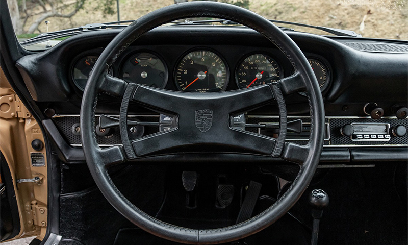 1969 Porsche 912 5-Speed Long-Wheelbase LWB interior