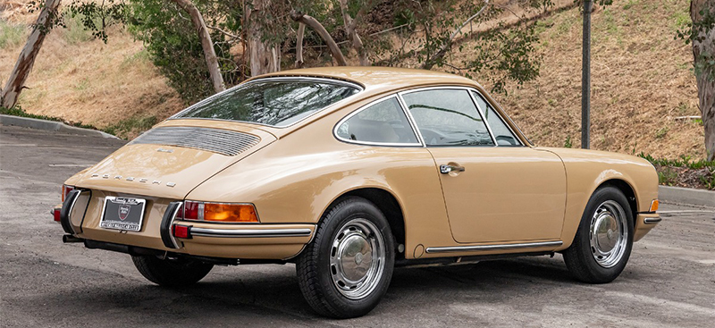 1969 Porsche 912 5-Speed Long-Wheelbase LWB rear view