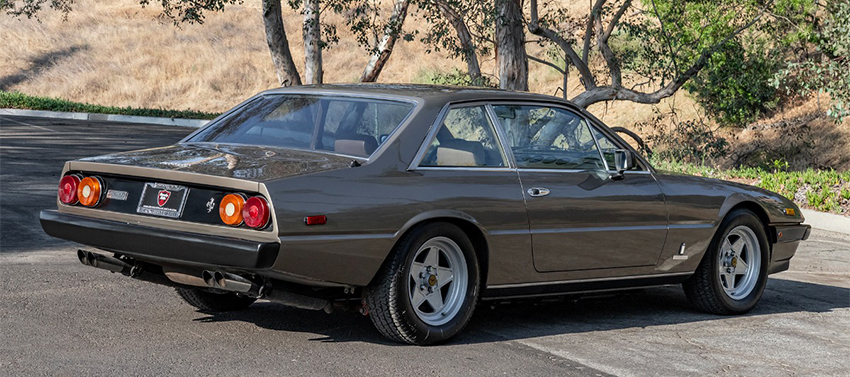 1982 Ferrari 400i Automatic Euro Spec rear view