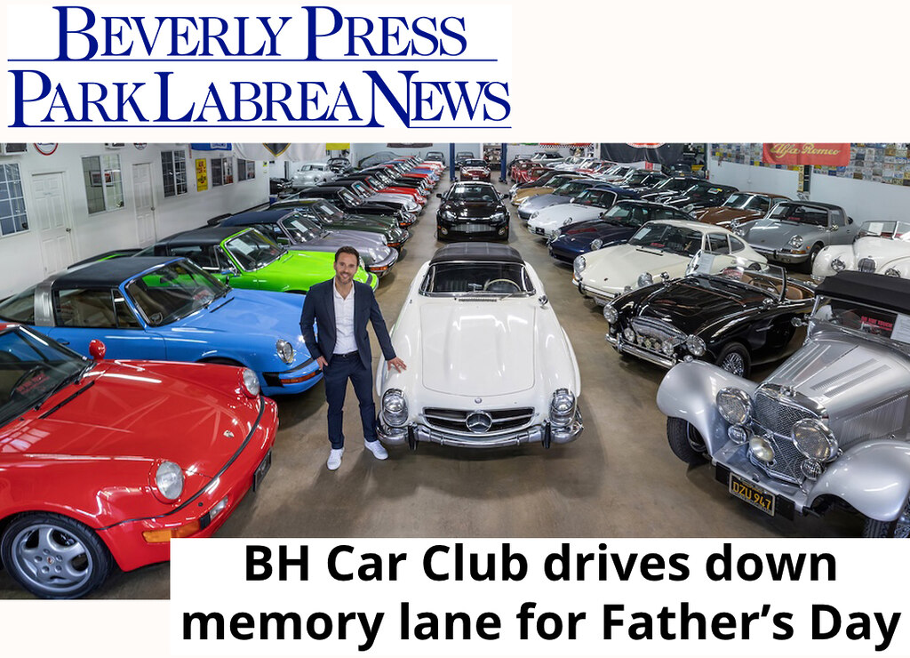 Beverly Hills Car Club participates in Generational Engines Father’s Day program