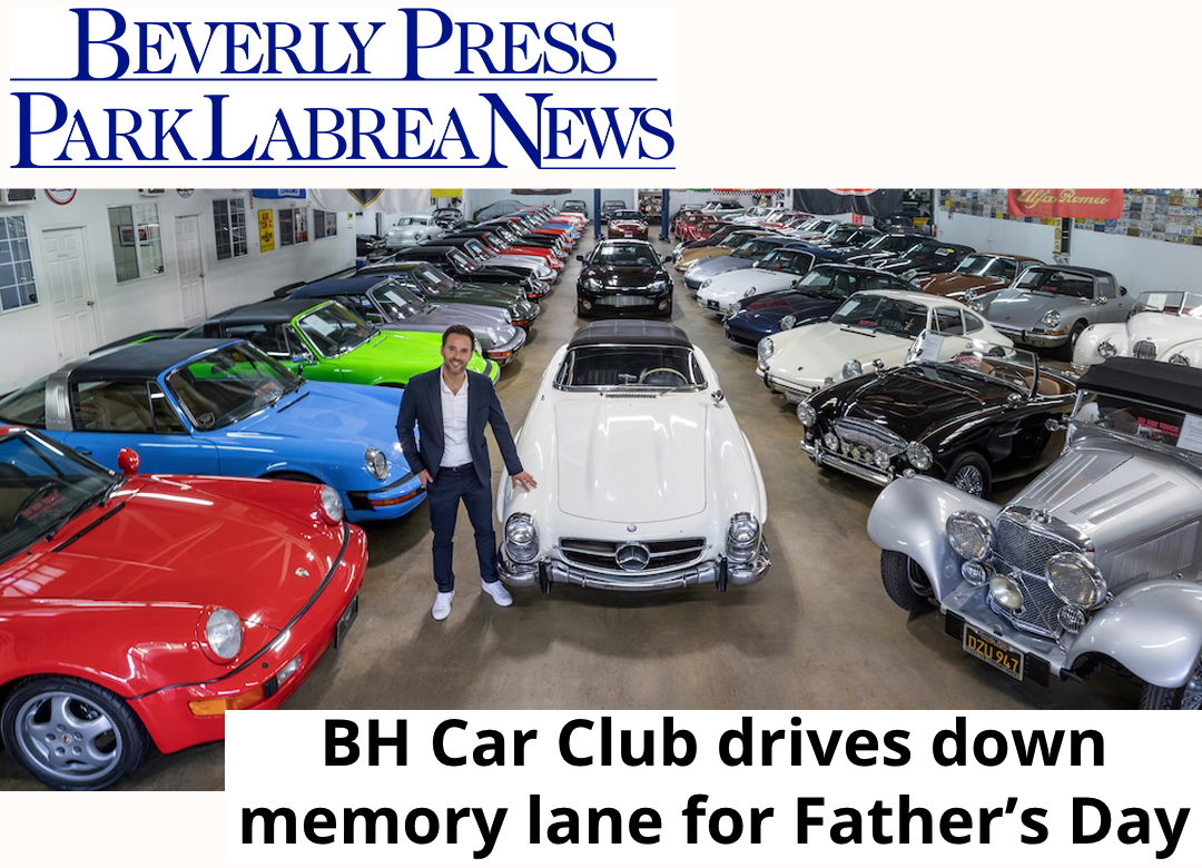 Beverly Hills Car Club participates in Generational Engines Father’s Day program