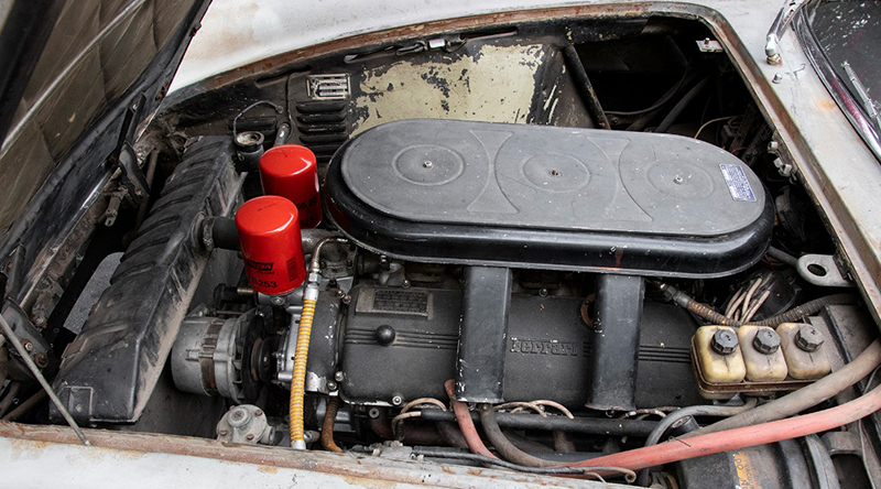 1967 Ferrari 330GTC engine