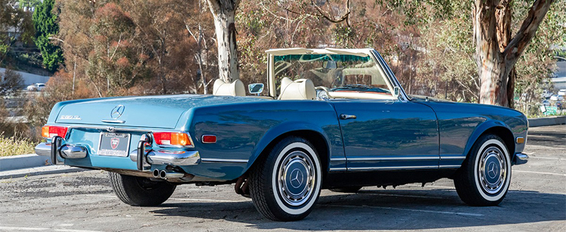1970 Mercedes-Benz 280SL California Special rear view