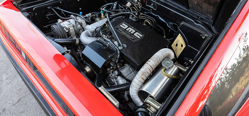 1981 DeLorean DMC-12 engine