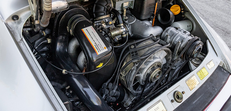 1988 Porsche Carrera Coupe G50 engine