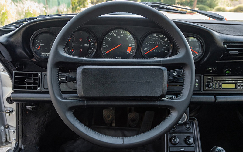 1988 Porsche Carrera Coupe G50 interior