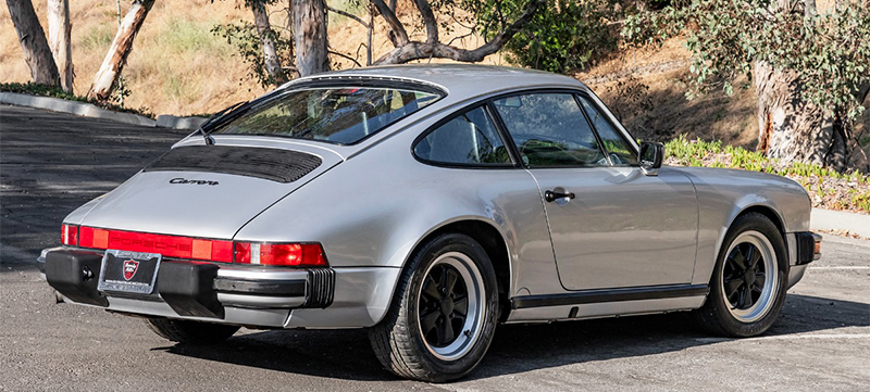 1988 Porsche Carrera Coupe G50 rear view