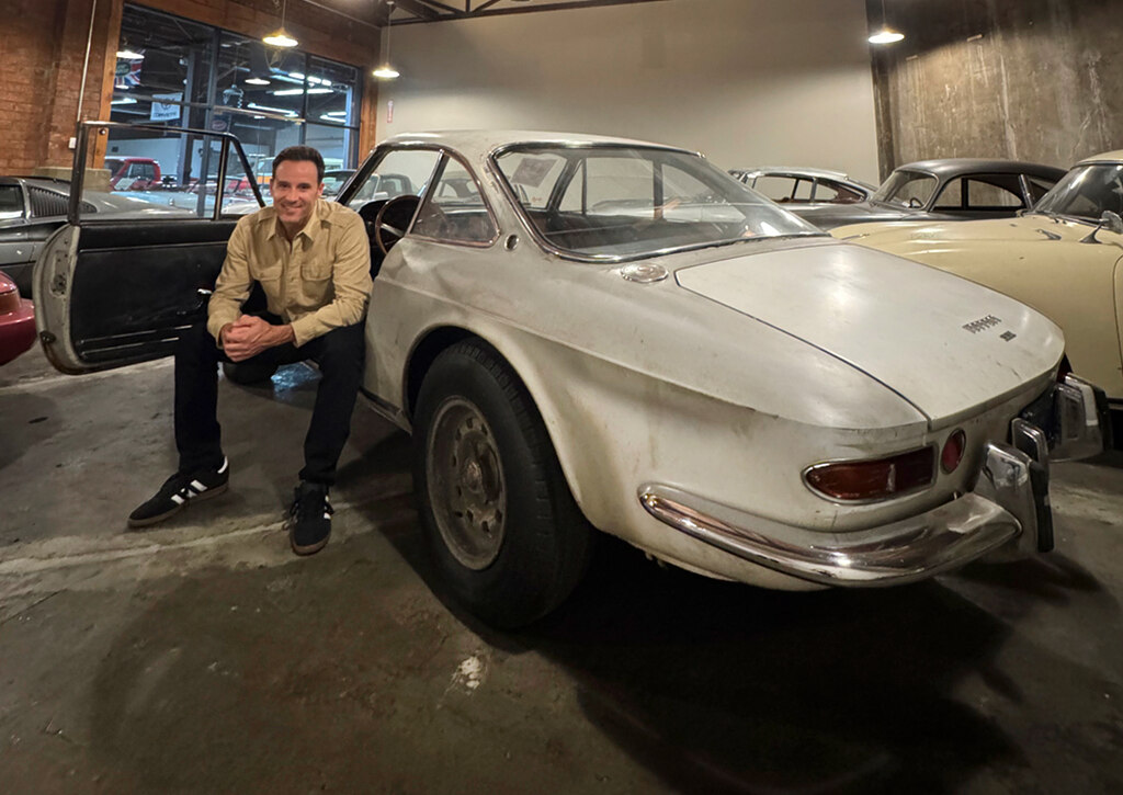 Ferrari 330 GTC buyer Alex Manos