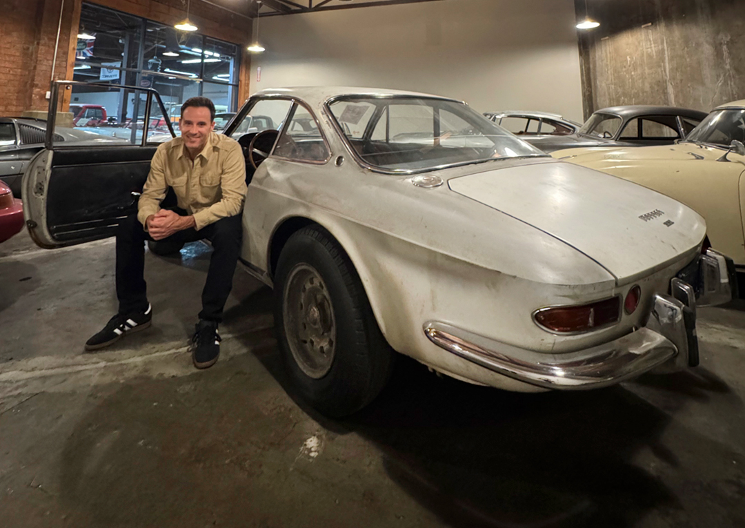 Ferrari 330 GTC buyer Alex Manos