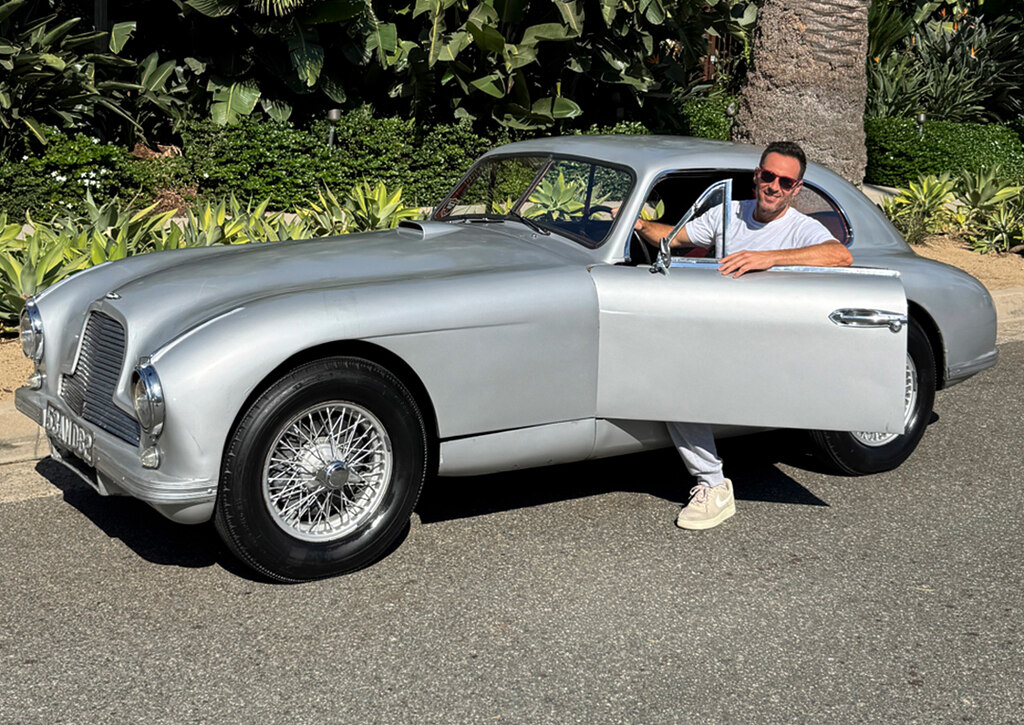 1953 Aston Martin DB2 Vantage Saloon buyer Alex Manos