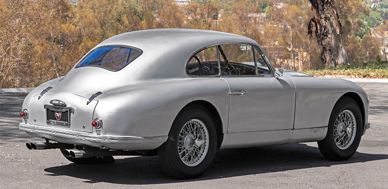 1953 Aston Martin DB2 Vantage Saloon rear view