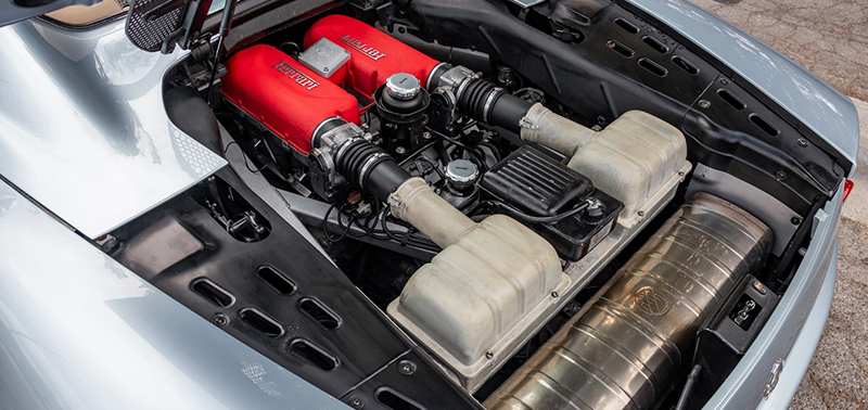 2001 Ferrari 360 F1 Spider engine