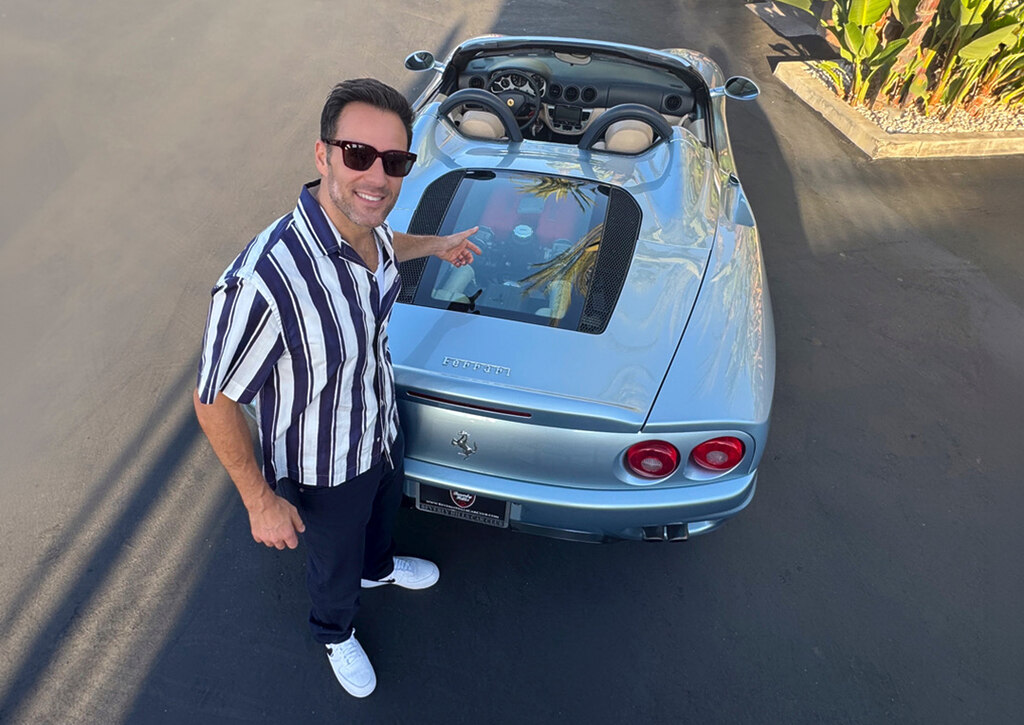 2001 Ferrari 360 F1 buyer Alex Manos