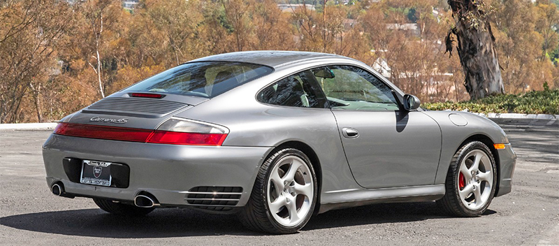 2002 Porsche 996 Carrera 4S rear view