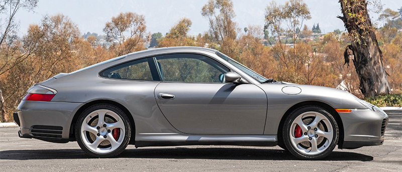 2002 Porsche 996 Carrera 4S side view