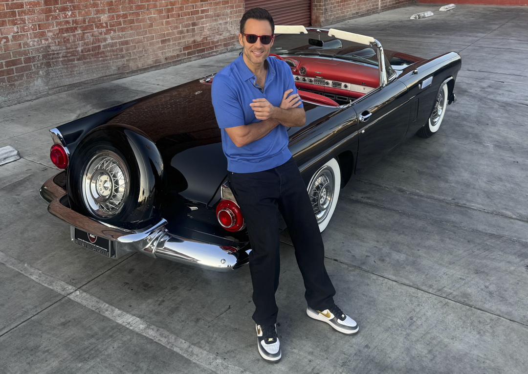 1956 Ford Thunderbird Convertible buyer Alex Manos