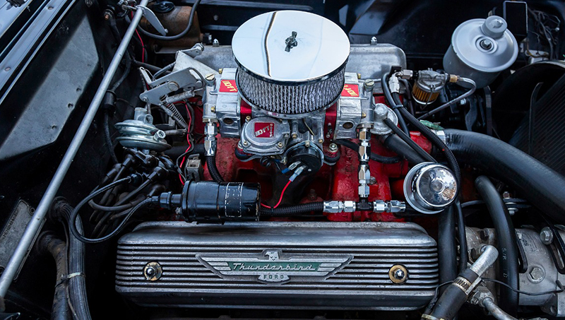 1956 Ford Thunderbird Convertible engine