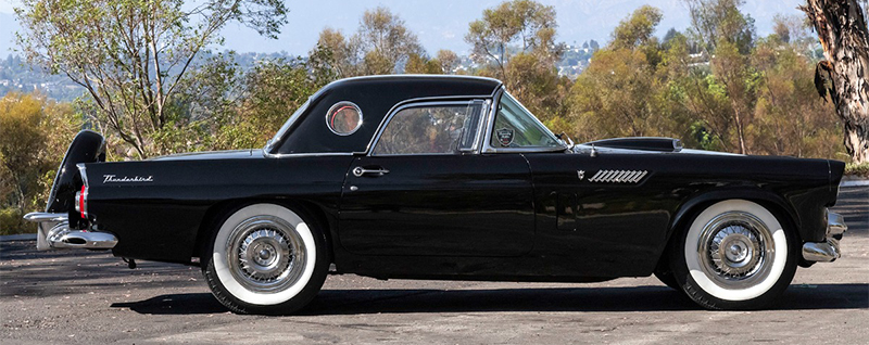 1956 Ford Thunderbird Convertible side view