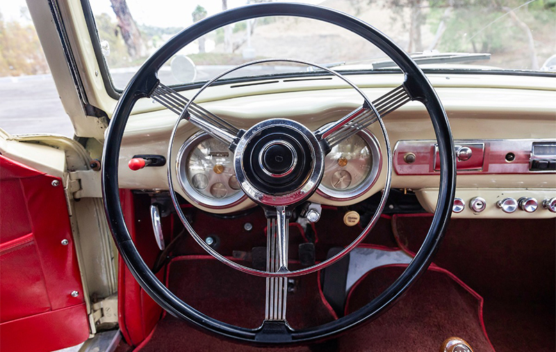 1953 Nash-Healey Le Mans Coupe interior
