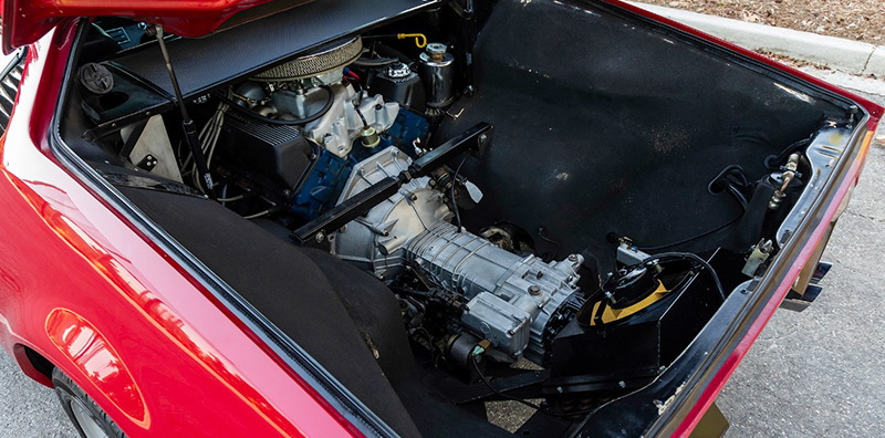 1971 DeTomaso Pantera engine