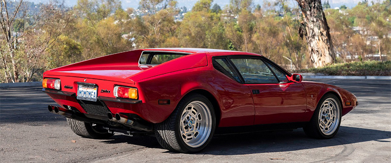 1971 DeTomaso Pantera rear view