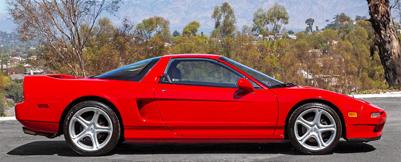 1995 Acura NSX-T 5-Speed side view