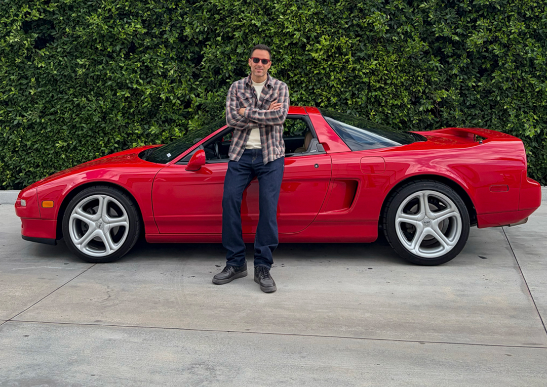 Acura NSX buyer Alex Manos
